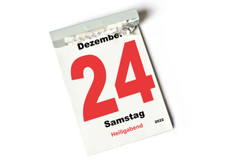  24 Dezember 2022 Heiligabend