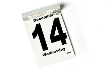 14  December 2022