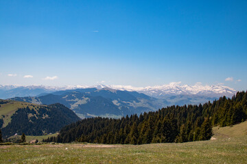 Wide grass and Highland views
