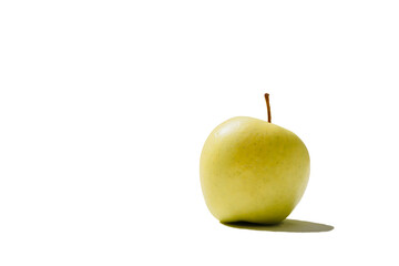 Green Apple on a white background