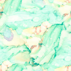 Seamless Watercolor Texture. Ink Paint Texture. 