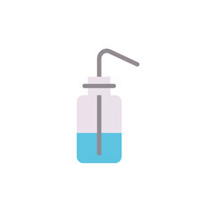 Flask, chemistry icon. Simple line, outline vector elements of stinks icons for ui and ux, website or mobile application