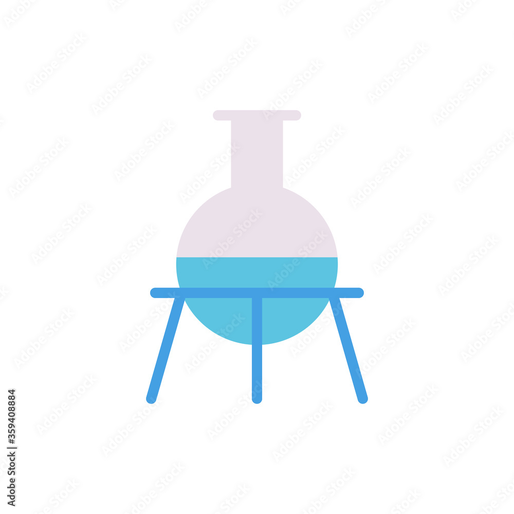 Poster flask, holder icon. simple line, outline vector elements of stinks icons for ui and ux, website or m