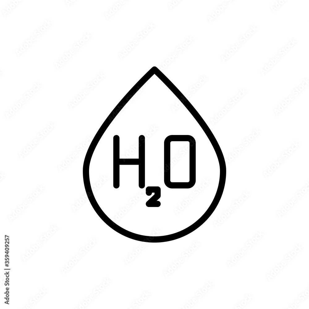 Poster drop, water icon. simple color vector elements of stinks icons for ui and ux, website or mobile appl