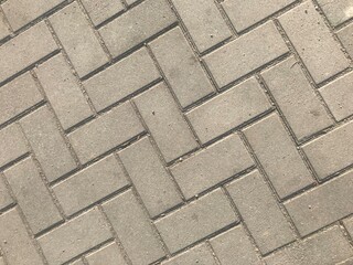 background texture paving tile rectangular shape of gray