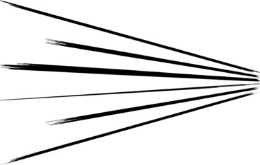 Grunge Paint Roller . Vector brush Stroke . Distressed banner . Black stripes isolated. paintbrush collection . Modern Textured shape . Dry border in Black . Bulge lines