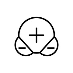 Molecule, chemistry icon. Simple color vector elements of stinks icons for ui and ux, website or mobile application