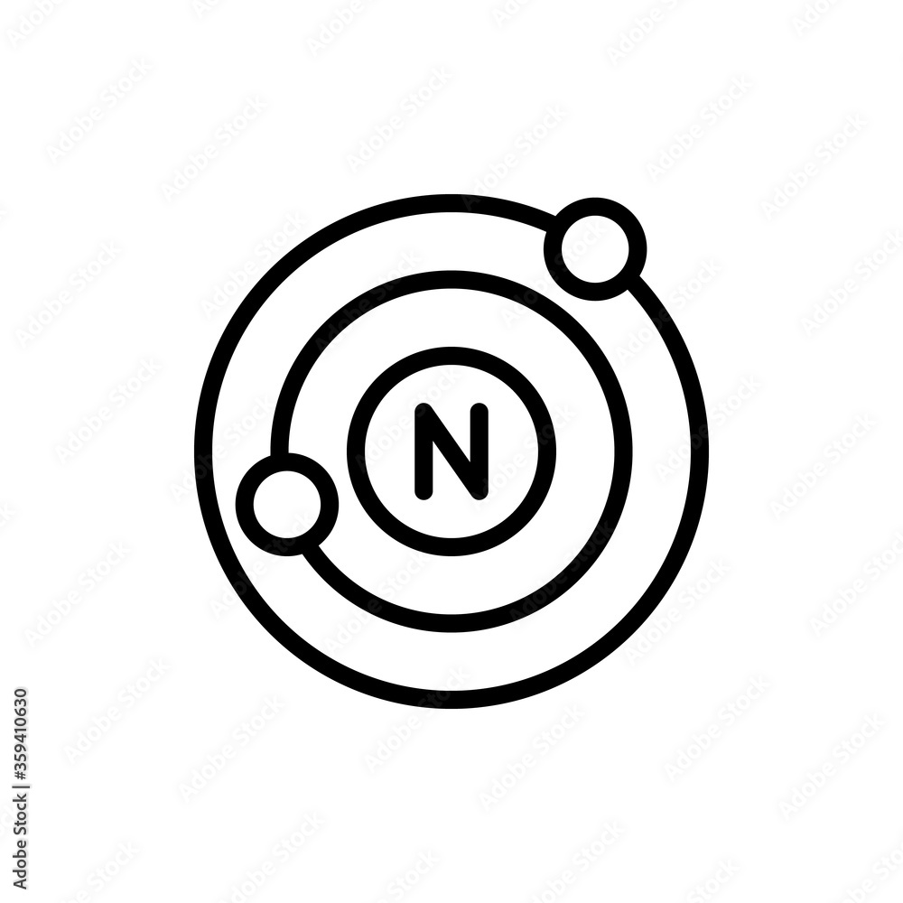 Aufkleber molecule, chemistry icon. simple color vector elements of stinks icons for ui and ux, website or mob