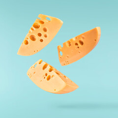 Fresh tasty cheese, high quality image