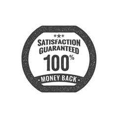 Fototapeta premium money back label