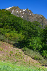 天神平から見た谷川岳