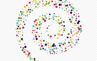 Yellow Polka Effect Transparent Background. 