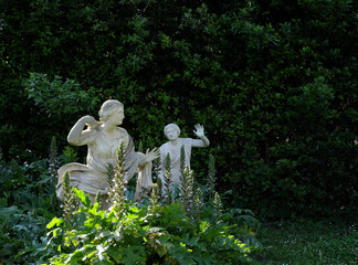 Consulto escultórico en Villa medici Roma