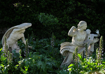 Consulto escultórico en Villa medici Roma