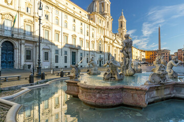 Obraz na płótnie Canvas Piazza Navona in Rome
