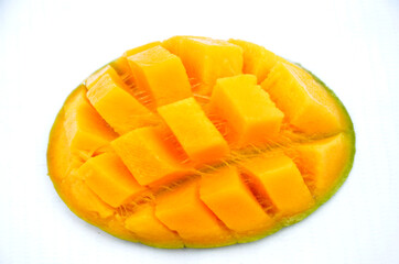 mango isolated on white background