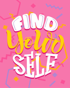 Motivation lettering quote. Hand drawn doodle lettering template design for banner, poster, t-shirt design. 