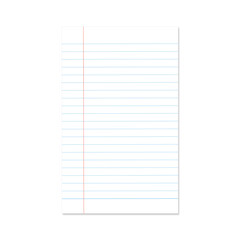 Vector illustration line of notebook for use as background