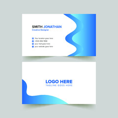 creative corporate business card template.