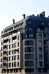 Fototapeta na wymiar Building in a neighborhood of Bilbao
