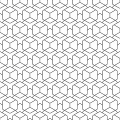 Repetitive Abstract Graphic Continuous Lattice Texture. Seamless Tileable Vector Wedding Design Pattern. Repeat Creative Roaring 