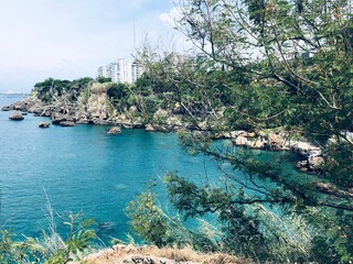 view of the bay of kotor montenegro