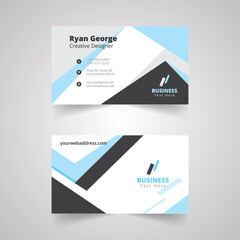 Abstract business card Design Modern corporate business card Design Template