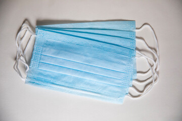 Surgical face mask for health awareness.