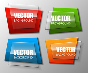 Design shape Origami vector banner