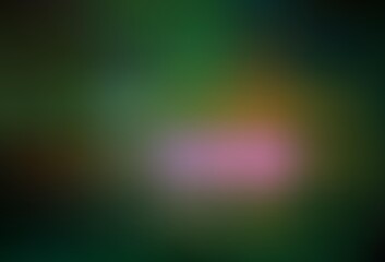 Dark Multicolor vector blurred background.