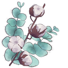 flower arrangement on a white background. great design for banner, poster, card, postcards