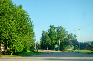 Beautiful view near Orsha town, Russia, 2014.