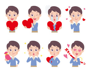 cute type young men_love