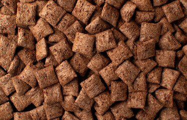 Chocolate Pillows for Breakfast, Choco Cereal Pads, Corn Flakes