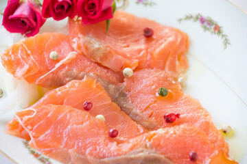 スモークサーモン