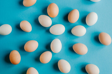 color eggs for holiday easter, background
