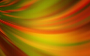 Light Orange vector blurred background. Glitter abstract illustration with gradient design. New design for your business.