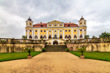 Fototapeta premium Baroque chateau Milotice in South Moravia, Czech Republic, Europe.