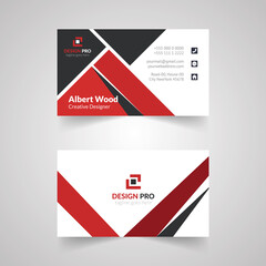 Modern corporate business card Design Template