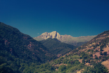 high beautiful mountains in Armenia.