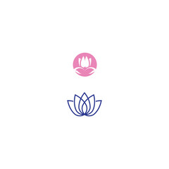 Beauty Vector lotus icon