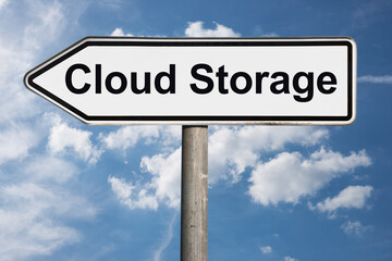 Obraz premium Cloud Storage