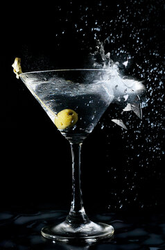 
Broken Dry Martini Glass