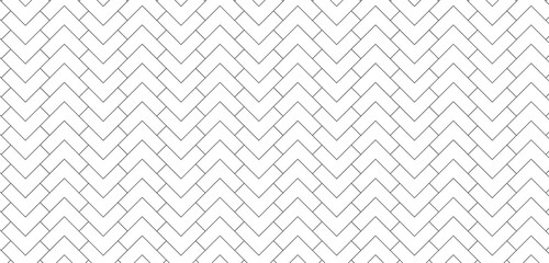 Geometric texture, repeating linear abstract pattern Thin black line vector pattern.Diagonally laid bricks Scandinavian style brick background for kitchen splash back Herringbone pattern.	