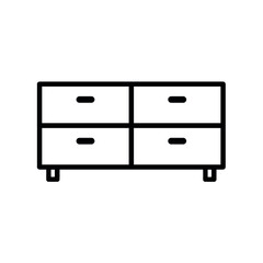 cabinet with drawers