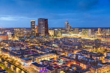 Fototapeta na wymiar The Hague, Netherlands Cityscape