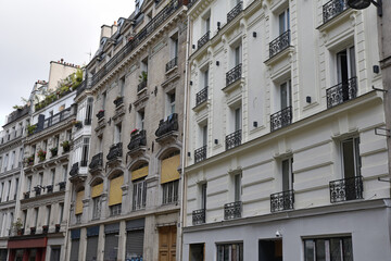 Fototapeta na wymiar Immeubles à Paris, France