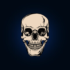 Skull Head illustration