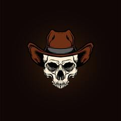 Skull Head Cowboy