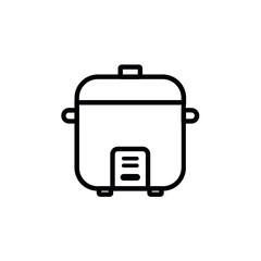 illustration of rice cooker
